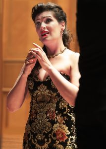 Adela Zaharia at the Gala de Opera